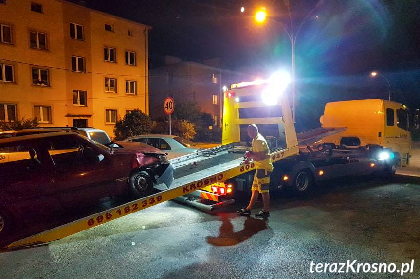Zderzenie na skrzyżowaniu Tysiąclecia i Naftowej