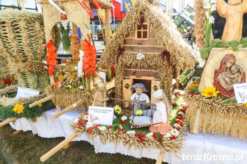Dożynki w Łękach Strzyżowskich 