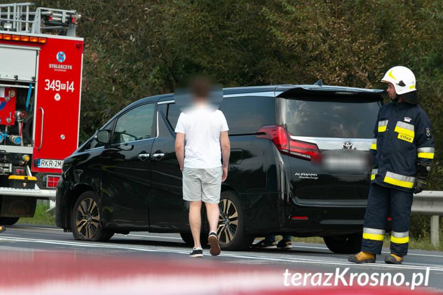 Zderzenie dwóch samochodów w Równem