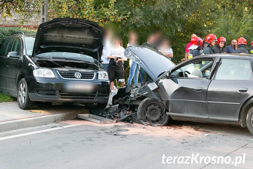 Wypadek w Iwoniczu na Długiej