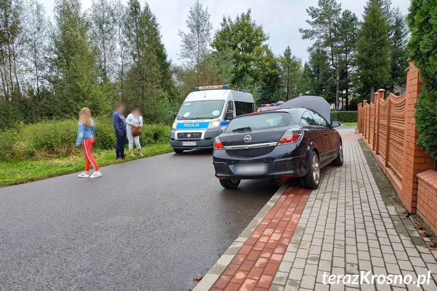 Wpadła w poślizg. Zderzyła się z bmw