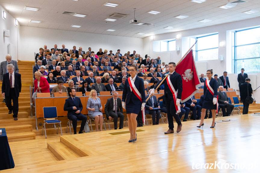 Jubileuszowa inauguracja roku akademickiego w PWSZ Krosno