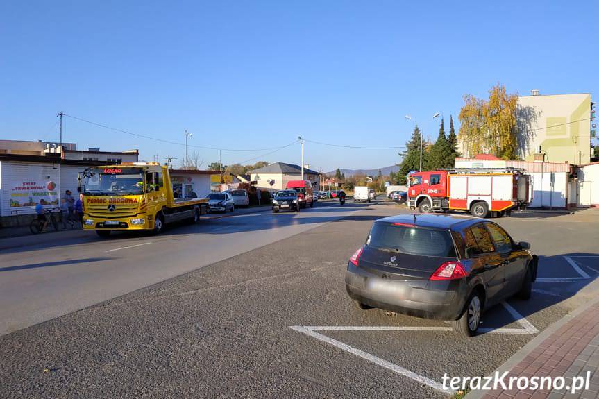 Czołowe zderzenie w Polance