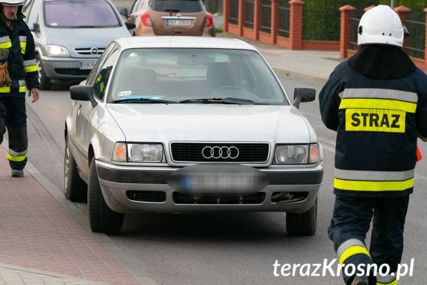 Korczyna. Rowerem wjechał wprost pod samochód 