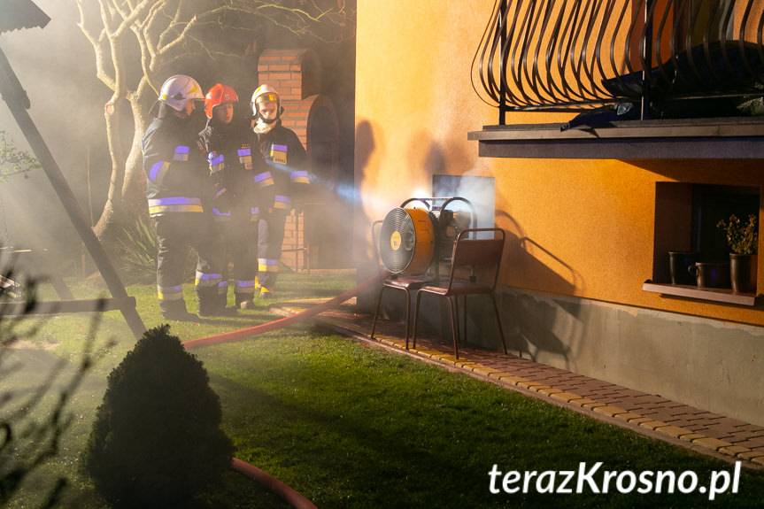 Pożar w kotłowni