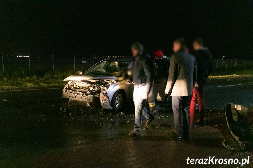 Wypadek na ul. Zręcińskiej