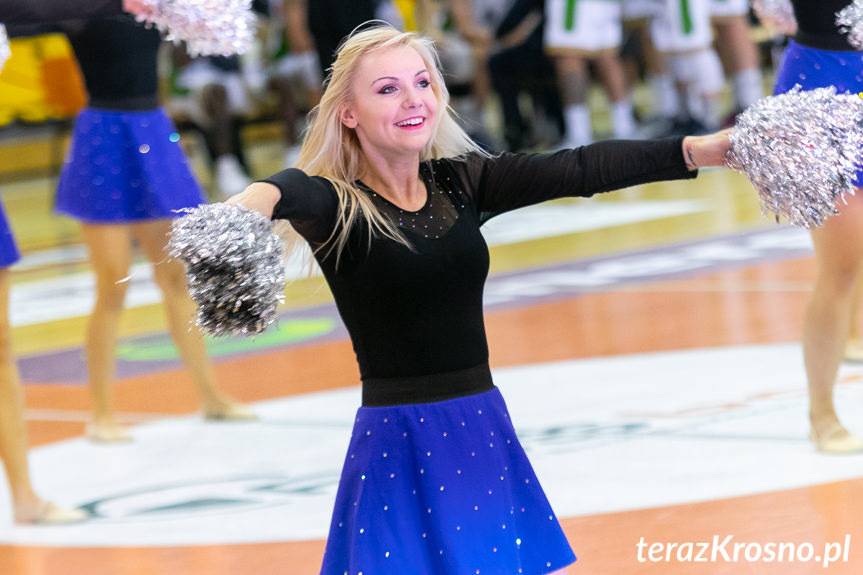 Fragolin Cheerleaders podczas meczu Miasta Szkła Krosno 