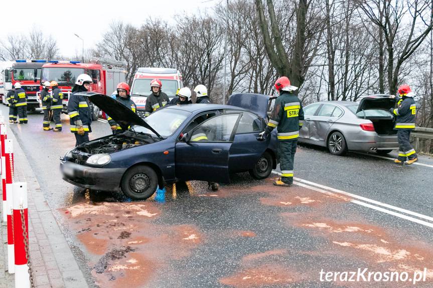 Wypadek w Lipowicy na DK19