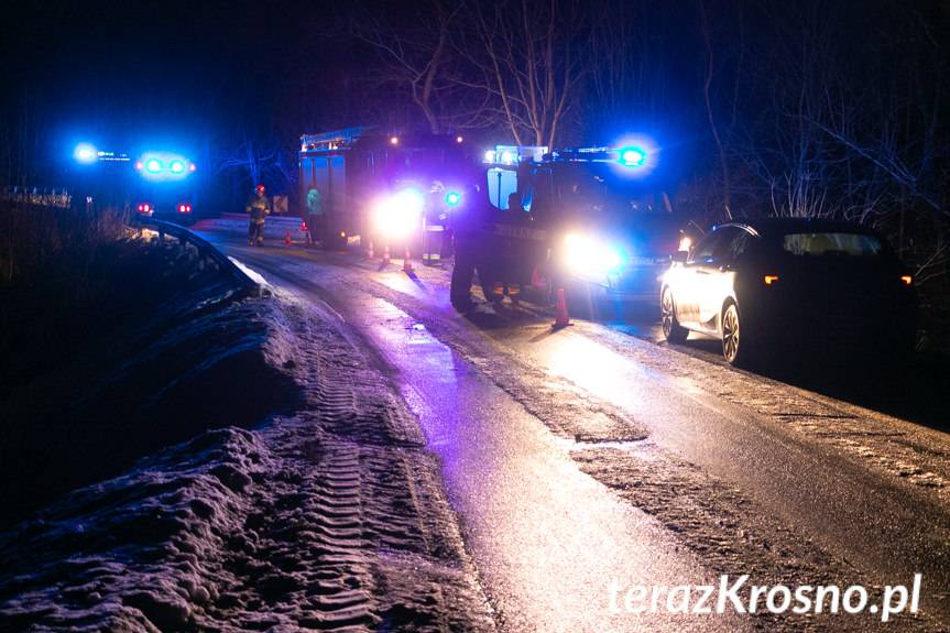 Wypadek w Rudawce Rymanowskiej