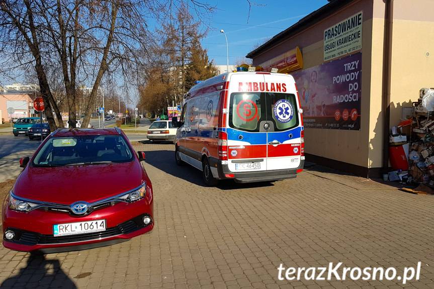 Zderzenie rowerzysty z samochodem