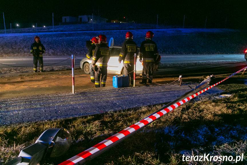 Uderzył w latarnię