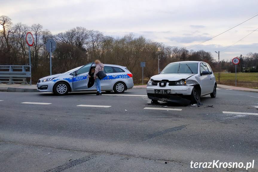 Wymusiła pierwszeństwo i doprowadziła do zderzenia