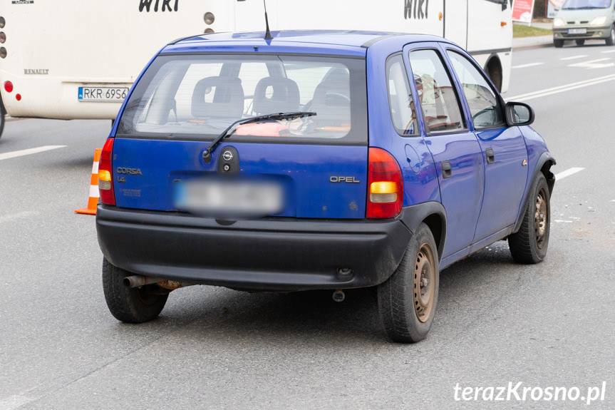 Zderzenie pod Kauflandem, pasażer w szpitalu