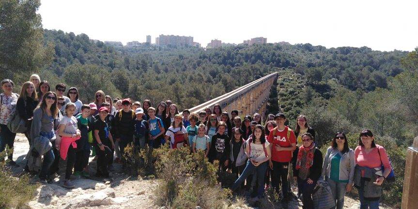 Uczniowie Szkoły Podstawowej w Długiem w Hiszpanii