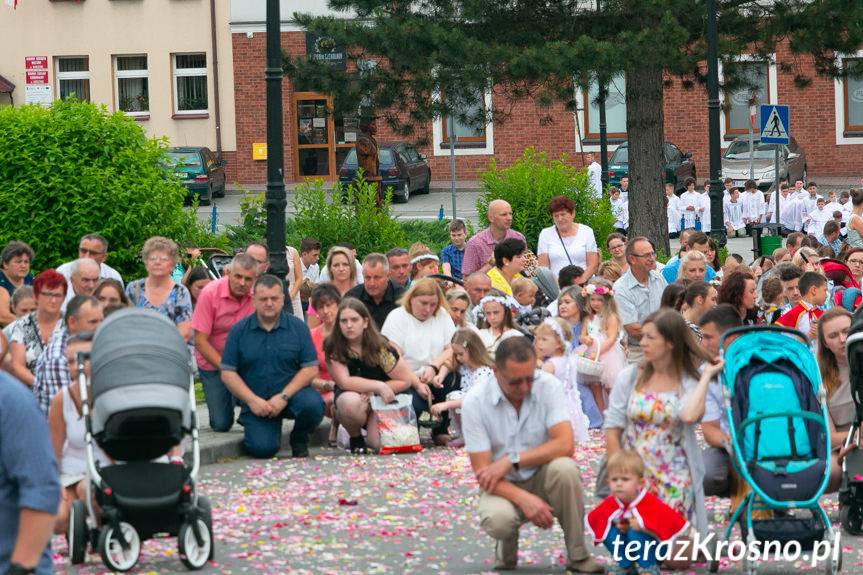 Procesja Bożego Ciała w Korczynie 