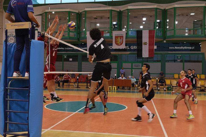 Kadra kadetów wygrała w Krośnie z Egiptem