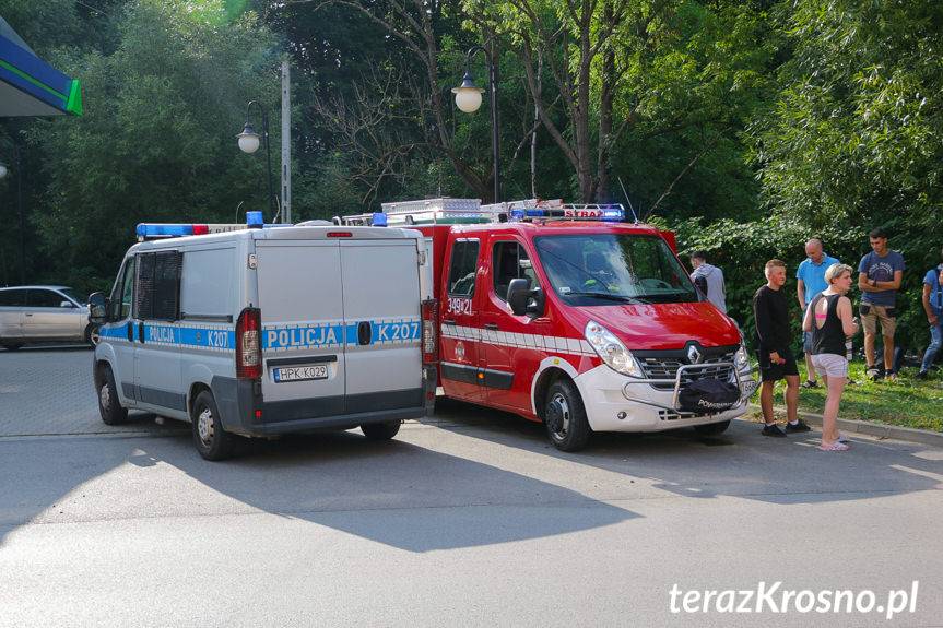 Mężczyzna skoczył z mostu w Iwoniczu-Zdroju