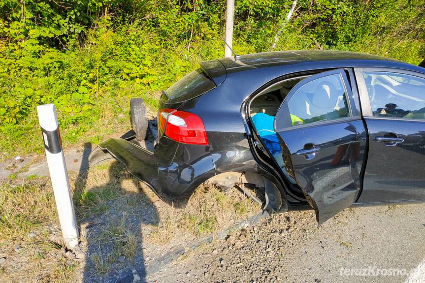 Zderzenie polskich samochodów na Słowacji