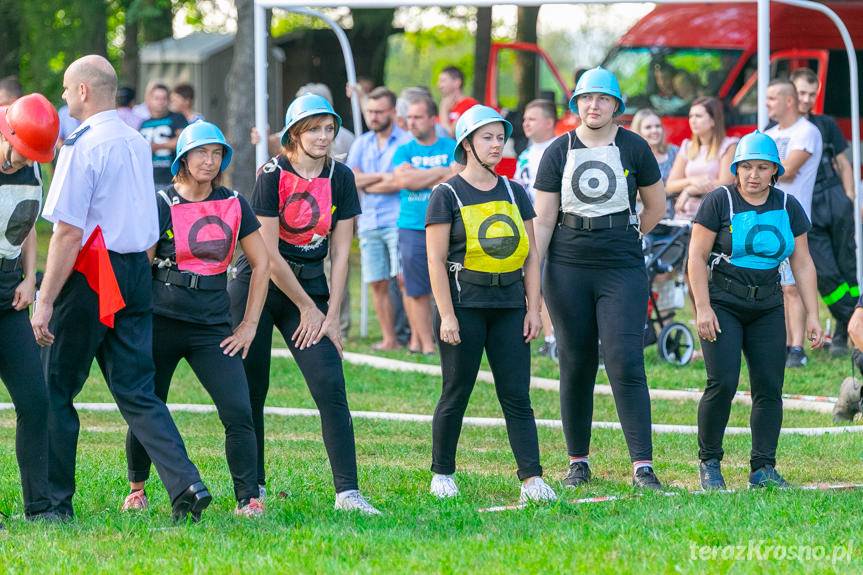 Gminne zawody sportowo - pożarnicze w Wojkówce 