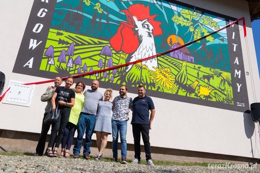 Mural w Cergowej odsłonięty
