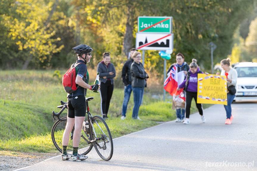 Na rowerze z Londynu do Jasionki