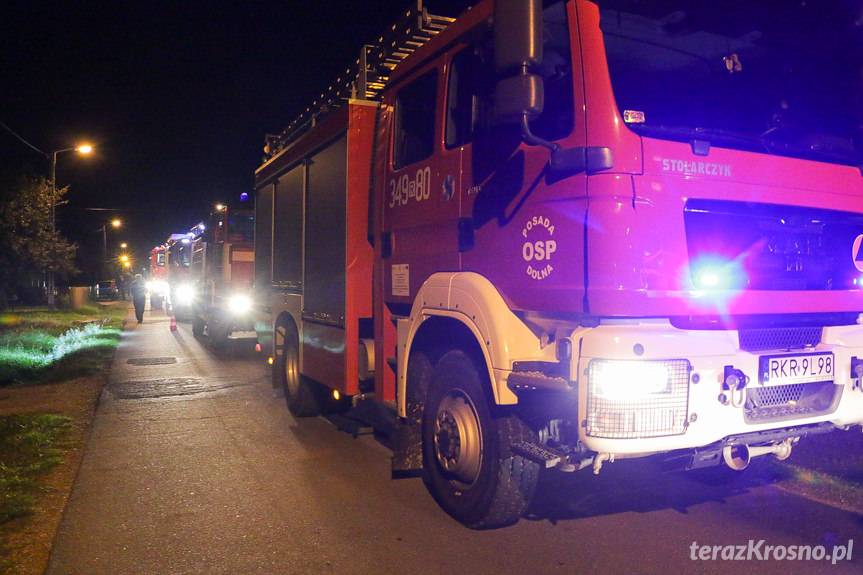 Zwarcie instalacji elektrycznej przyczyną zadymienia