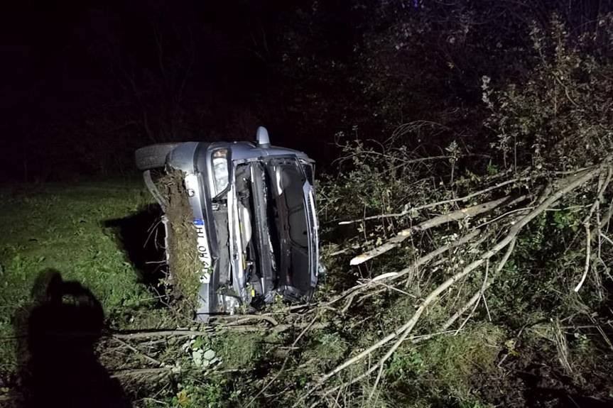 Wypadek w Trzcianie, poszkodowany Gruzin