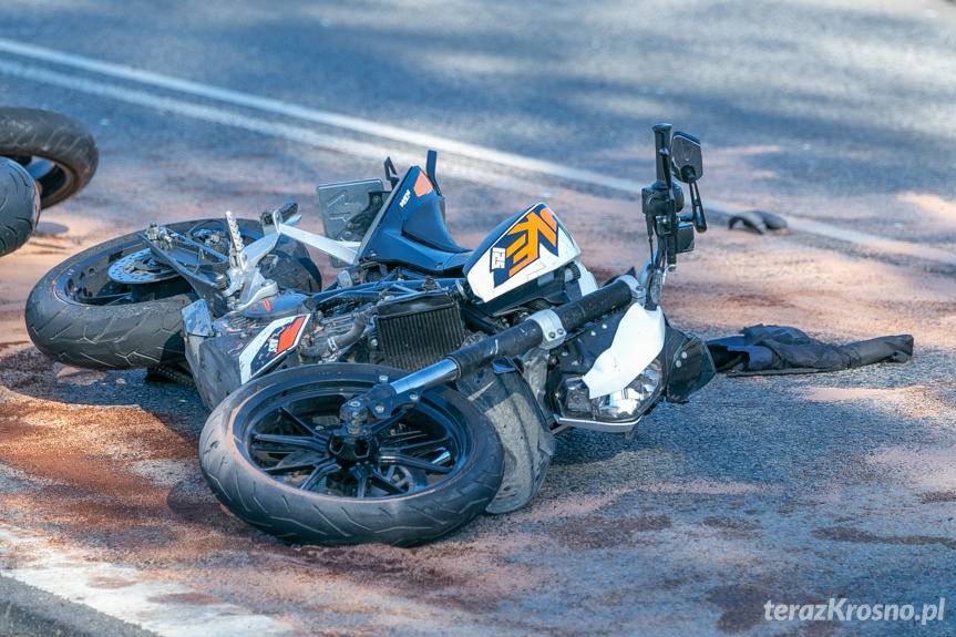 REGION. Wypadek w Gorzycach, zderzenie 5 pojazdów