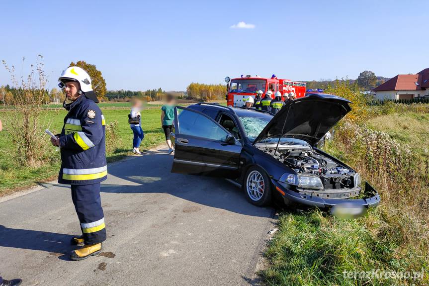 REGION. Zderzenie BMW i volvo we Wrocance