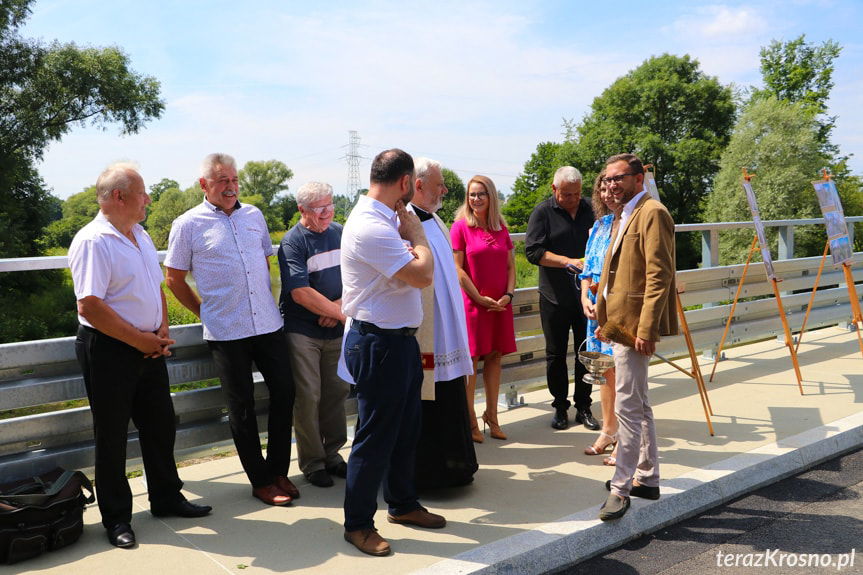 W Łączkach Jagiellońskich otwarto most po przebudowie