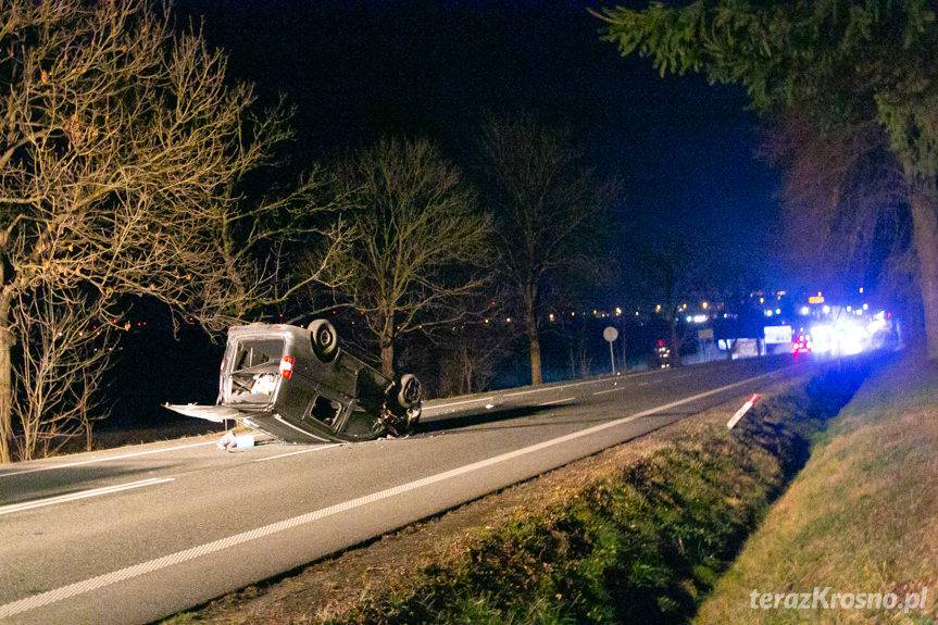 DK28. Wypadek na granicy Krosna i Miejsca Piastowego