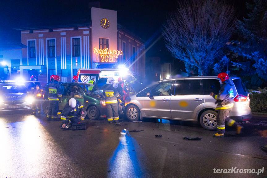 Wypadek w Rynku w Jedliczu