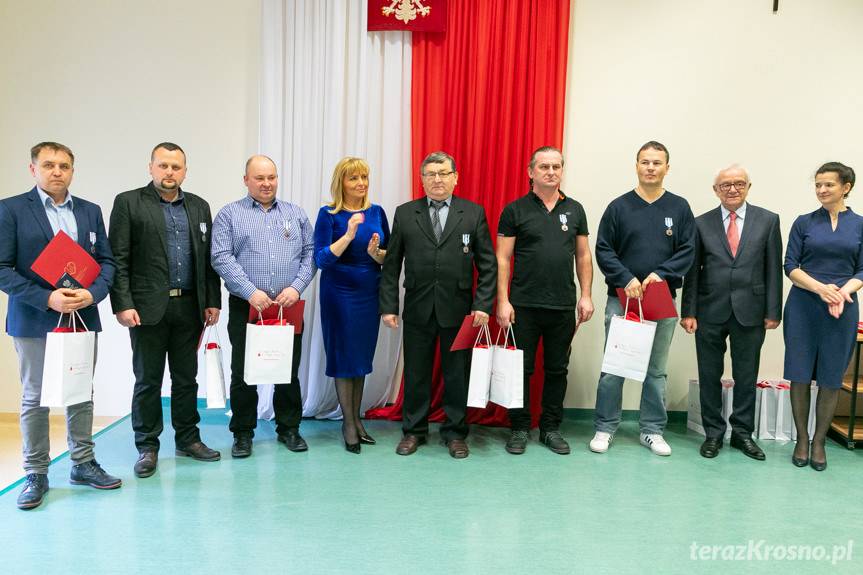 Honorowi krwiodawcy uhonorowani w Krośnie