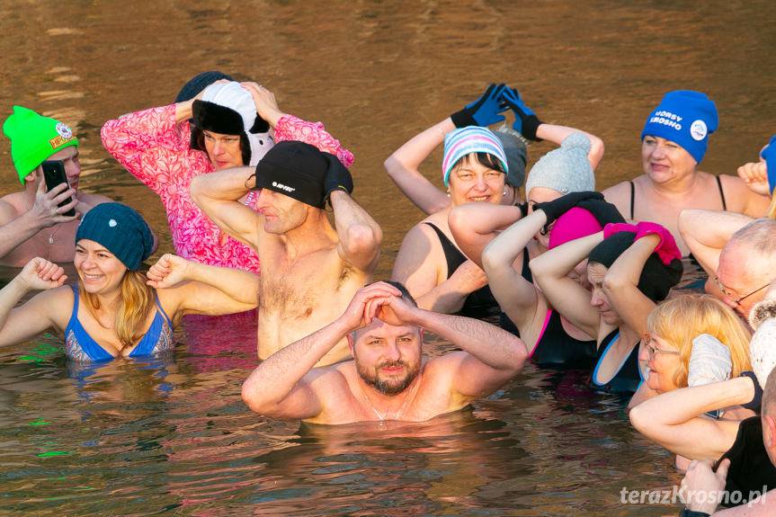 Słodkie, walentynkowe morsowanie 