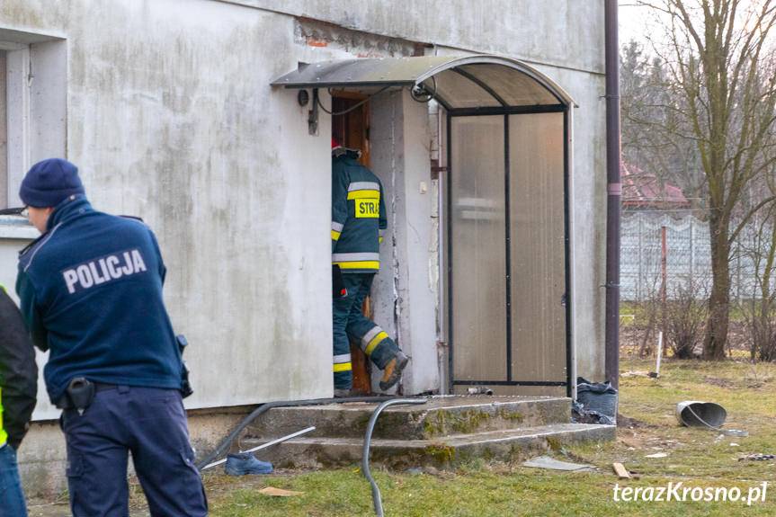 Wybuch pieca w Teodorówce. Nie żyje jedna osoba