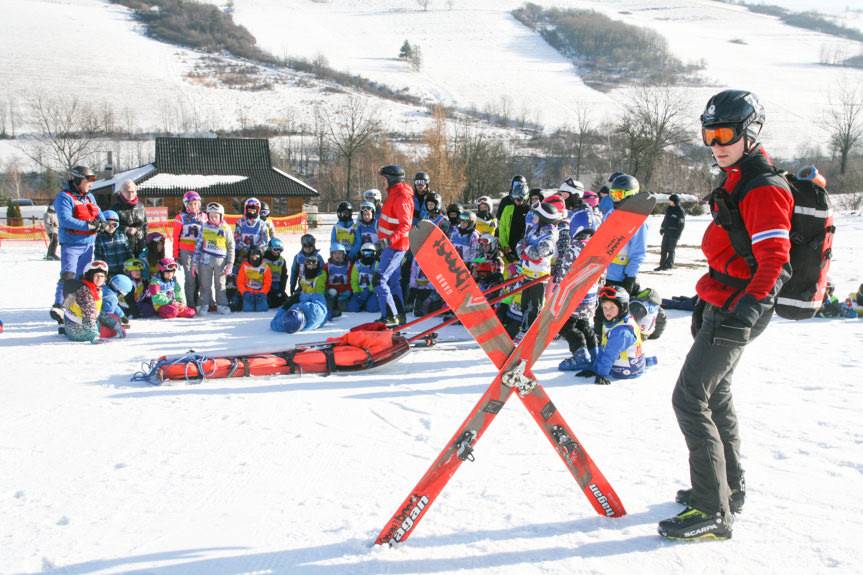 Obóz narciarski w Chyrowej