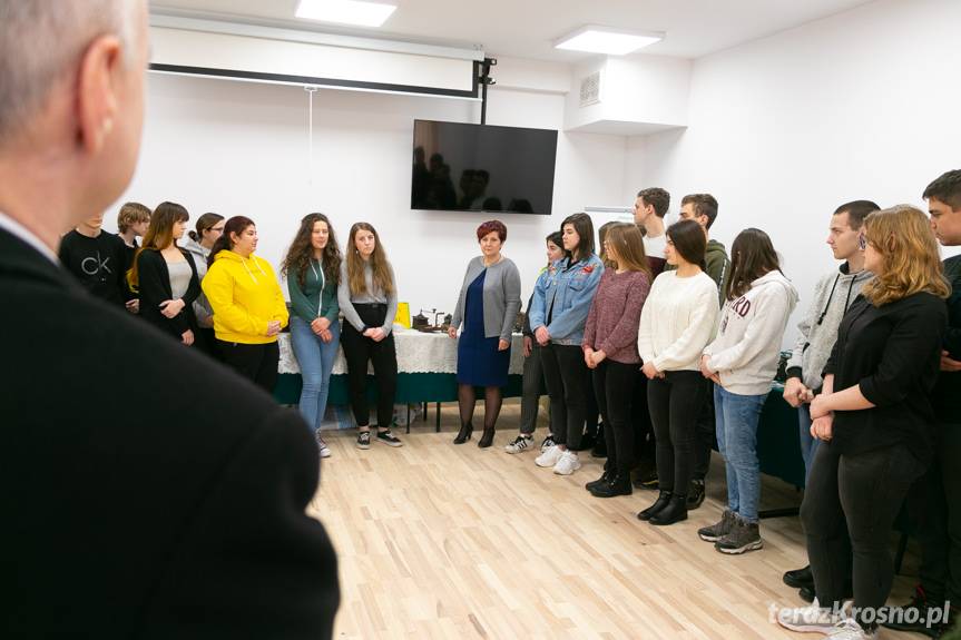 Wystawa historyczna w ZSKU w Krośnie