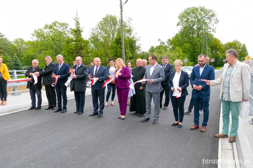 Wstęga przecięta. Most w Rogach oficjalnie otwarty