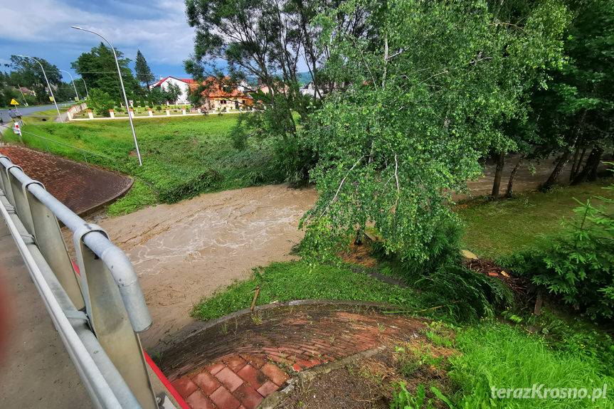 Podtopienia w gminie Rymanów