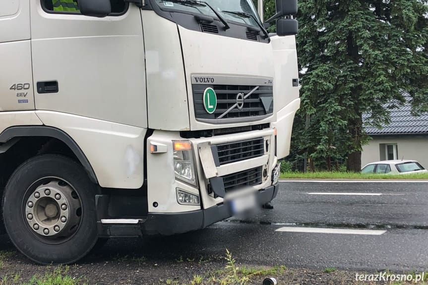 Kolizja w Iwoniczu na DK28