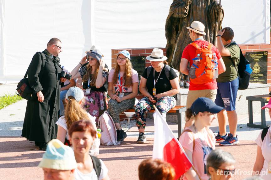 Krosno. Wierni pielgrzymują na Jasną Górę