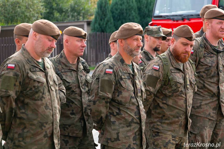 Szkolenia żołnierzy WOT w Krościenku Wyżnym