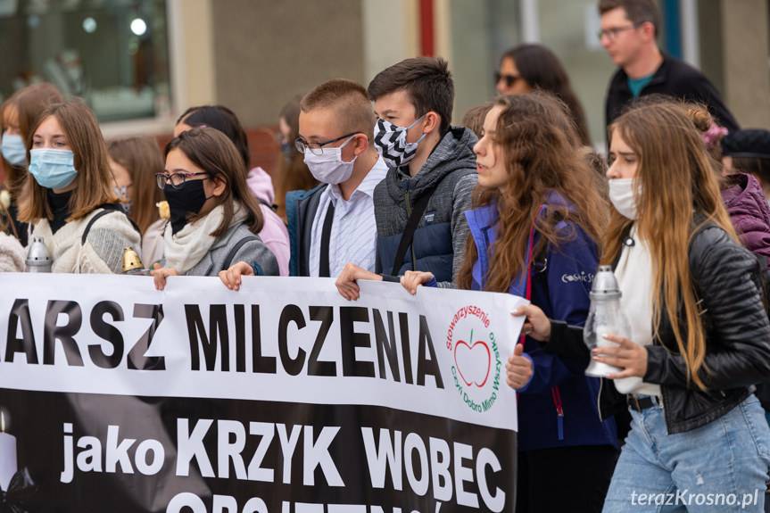Biały Marsz Milczenia przeszedł ulicami Krosna