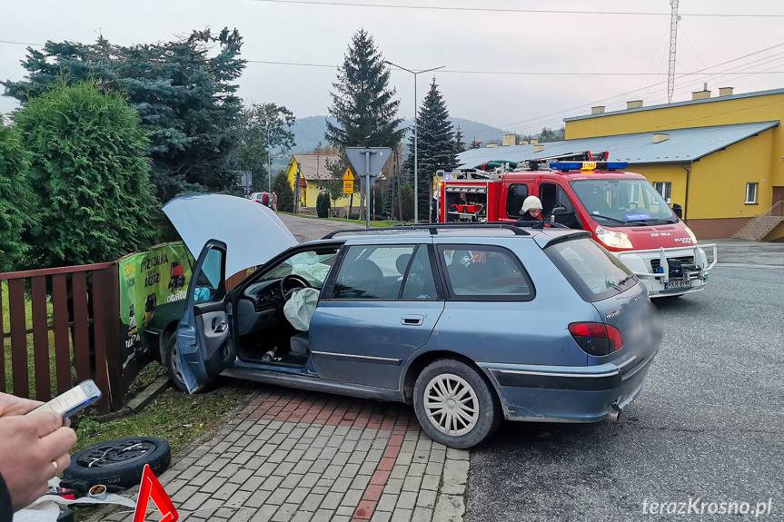 Kolizja w Iwli na DW993