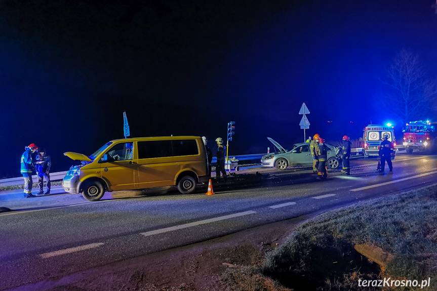 Zderzenie volkswagenów w Tylawie