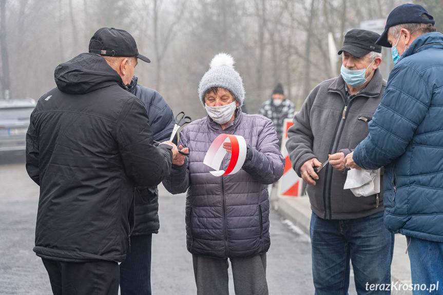 Klimkówka. Most nad Kościółkową Wodą gotowy