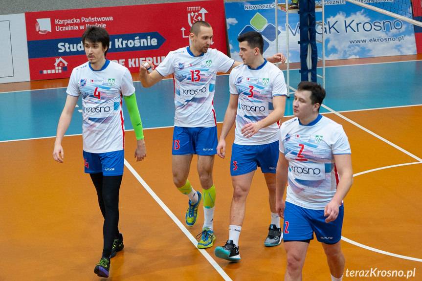Karpaty Krosno Glass-KPU w Krośnie - Klub Siatkarski Błękitni Ropczyce 3:0