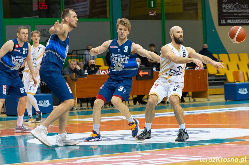 Miasto Szkła Krosno - Dziki Warszawa 87:82 