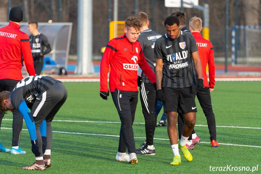 Sparing: Karpaty Krosno - Partyzant Targowiska 4:0 
