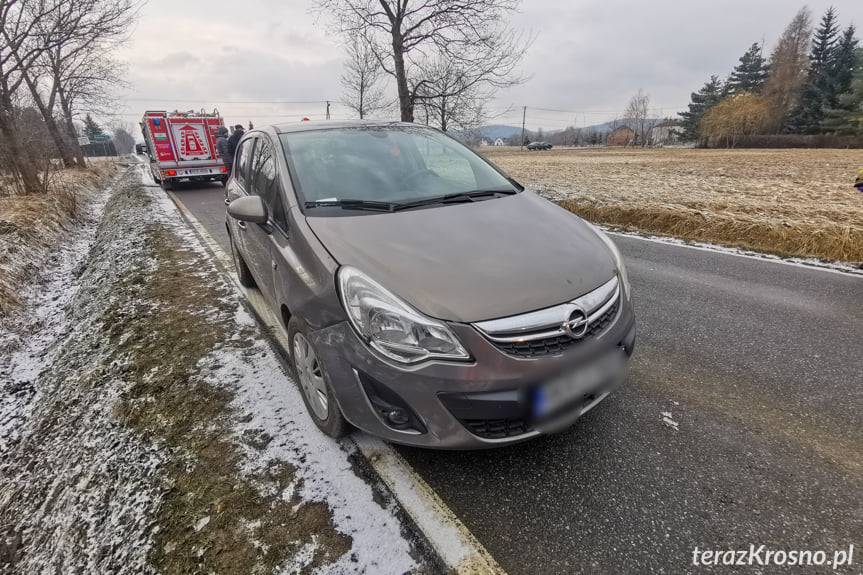 Zderzenie w Bóbrce, jedna osoba poszkodowana
